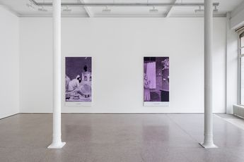 Contemporary art exhibition John Baldessari The Complementary Color Series at Galerie Greta Meert Brussels Belgium