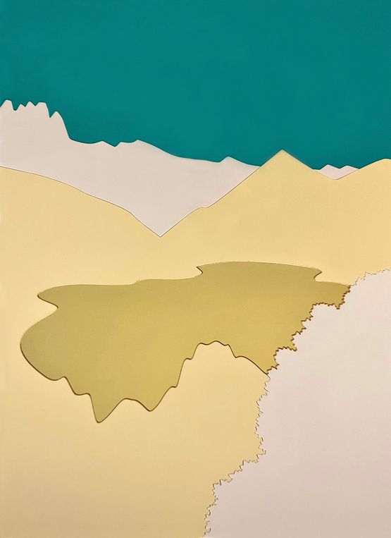 Lake Goygol by Orkhan Huseynov contemporary artwork Sculpture