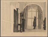 Study-Scene 17 by Pamela Phatsimo Sunstrum contemporary artwork drawing works on paper