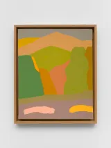 Untitled by Etel Adnan contemporary artwork painting