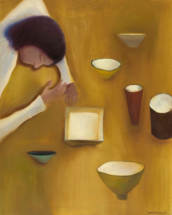 Intimate Relationship by Meng Yangyang contemporary artwork Painting