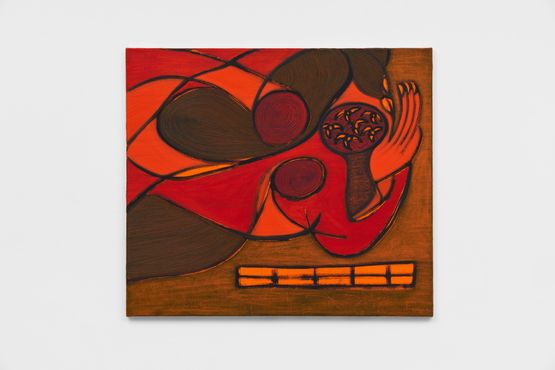 Silent Strength no 34 by Everlyn Nicodemus contemporary artwork Painting