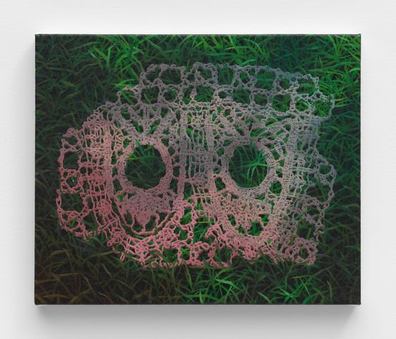 Pink Theory by Dana Lok contemporary artwork Painting