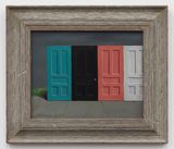 Four Doors by Gertrude Abercrombie contemporary artwork painting
