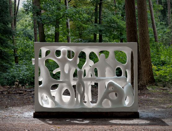 The Burghers by Atelier Van Lieshout contemporary artwork Sculpture