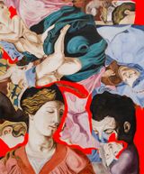 A Sound that Transmutes Everything by Alessandro Gianni contemporary artwork painting works on paper