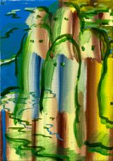 088 Image defragment 088 by Lee Yoonseo contemporary artwork painting