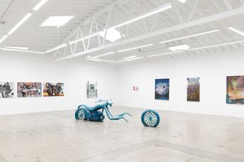 Contemporary art exhibition Jessica Taylor Bellamy Temperature Check at Anat Ebgi Mid Wilshire United States
