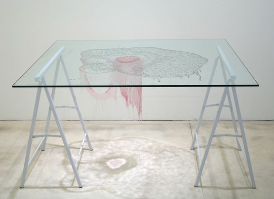 Ohne Titel 05 Tisch by Martin Walde contemporary artwork Sculpture