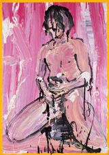 Untitled by Rui Miguel Leitao Ferreira contemporary artwork painting works on paper
