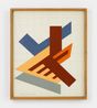 Parzeczew sketch by Frank Stella contemporary artwork Works on Paper