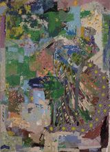 Trace V by Chanakya School contemporary artwork textile