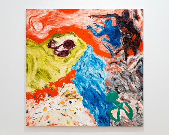 Painting 6.8.89 by Oliver Lee Jackson contemporary artwork Painting