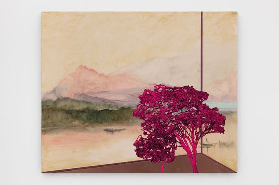 Veduta Turner Rigi by Whitney Bedford contemporary artwork Painting