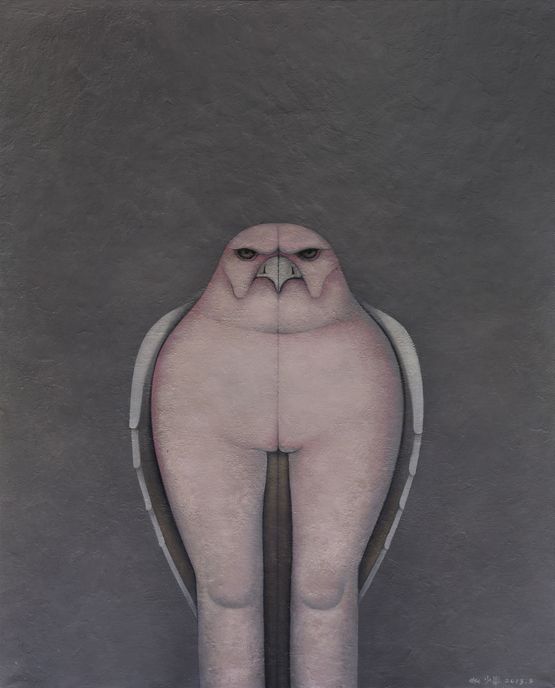 Portrait - Eagle by Shao Fan contemporary artwork Painting