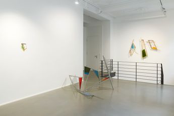 Contemporary art exhibition Henrik Eiben BoodUp at Galerie Christian Lethert Cologne Germany