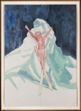 Holy Mountain by Peter Doig contemporary artwork print