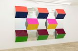 Work II by Daniel Buren contemporary artwork installation