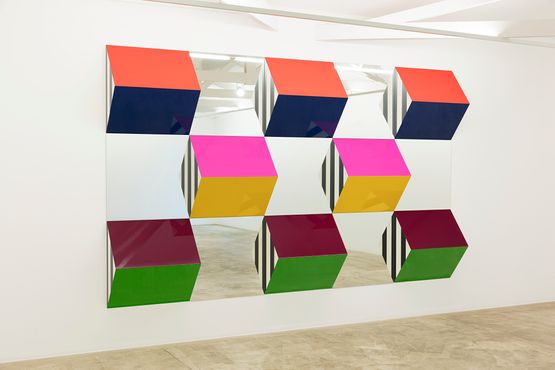 Work II by Daniel Buren contemporary artwork Installation