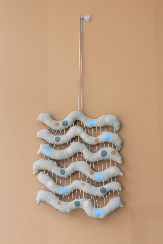 Curved Lines Following Each Other by Lisa Walker contemporary artwork Sculpture