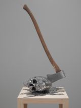 Come Here I Think You Are Beautiful by Angelo Filomeno contemporary artwork sculpture