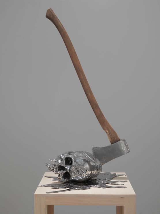 Come Here I Think You Are Beautiful by Angelo Filomeno contemporary artwork Sculpture