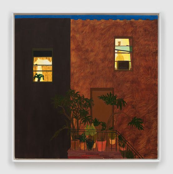 South Philly Facade by Leigh Werrell contemporary artwork Painting