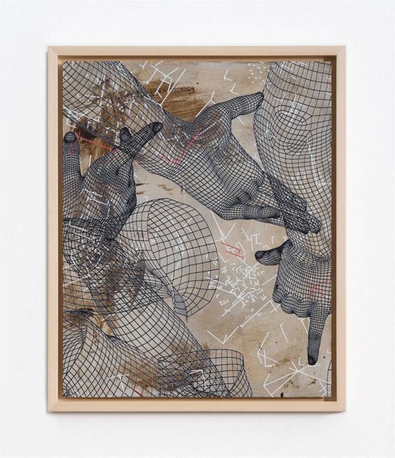 Free Hands I by Matthew Stone contemporary artwork Painting