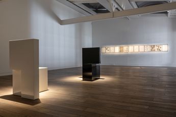 Contemporary art exhibition Robert Wilson DORIAN and THE DAYS BEFORE death destruction and detroit III at Beck  Eggeling International Fine Art Dusseldorf Germany