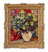Bouquet a la cruche beige by Louis Valtat contemporary artwork painting