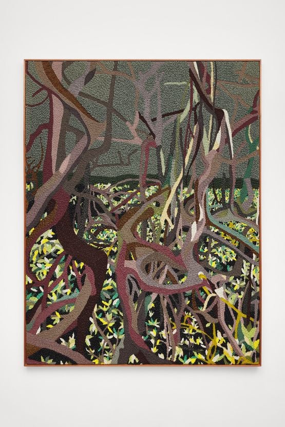 Mangue 4 by Mucki Botkay contemporary artwork Textile