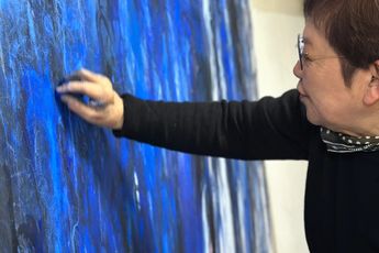 Contemporary art exhibition Yoko Matsumoto Gazed at by Nature at White Cube Seoul South Korea
