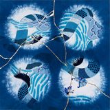 enso-flowers pine-japan blue- 2 by Kohei Kyomori contemporary artwork painting photography print sculpture works on paper