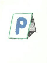 P from Hockneys Alphabet by David Hockney contemporary artwork print