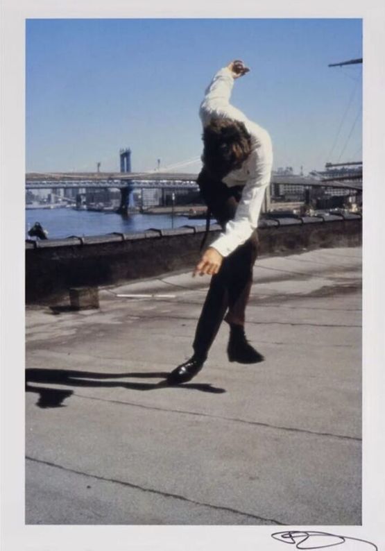 Eric NYC 1980 by Robert Longo contemporary artwork Photography