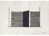 Senza titolo by Giuseppe Uncini contemporary artwork works on paper