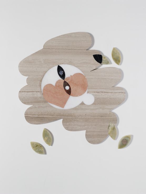 Cherry Sugar Puddle Wink by Kasper Bosmans contemporary artwork Sculpture