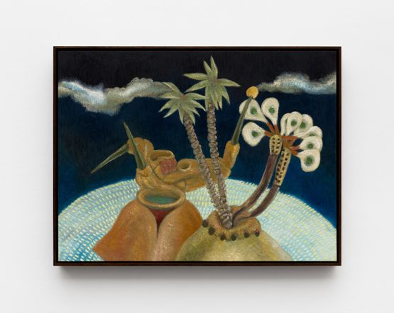 Fabulacoes entre terra agua e ar by Rayana Rayo contemporary artwork Painting