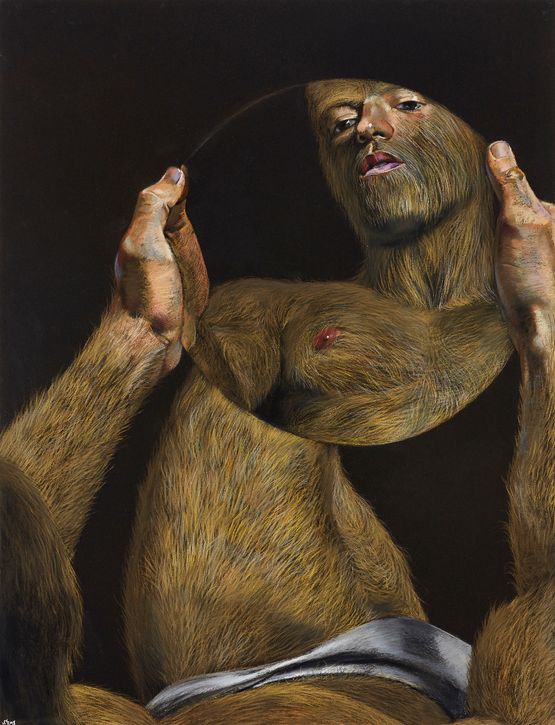Skins - 06 by Wang Haiyang contemporary artwork Works on Paper