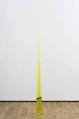2518 Flo Yellow Needle by Peter Alexander contemporary artwork sculpture