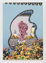 Huntington Portal by Melissa Brown contemporary artwork painting works on paper