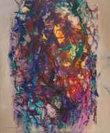 Lingering warmth by Kais Salman contemporary artwork painting
