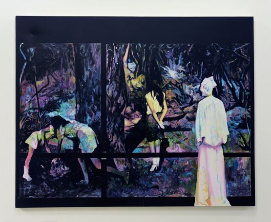 Prometheus by Zou Sijin contemporary artwork Painting