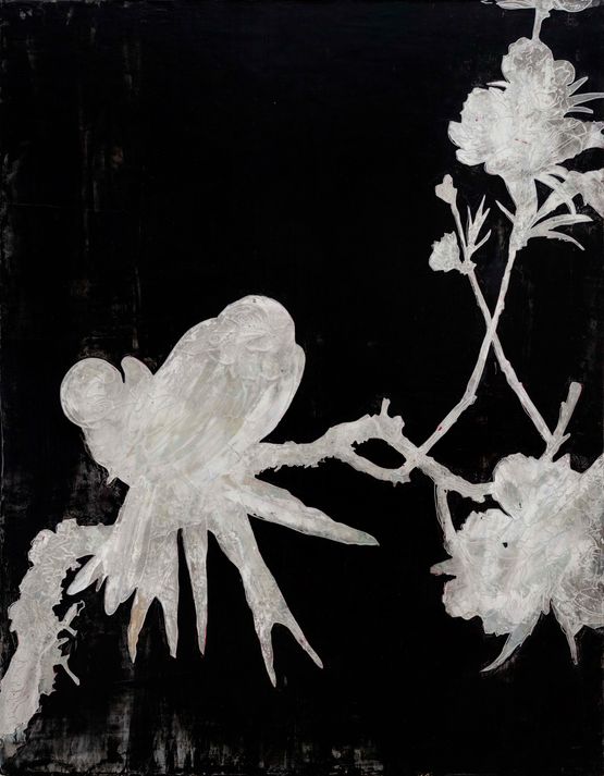 Flowers and Birds Exercise by Su Meng-Hung contemporary artwork Painting