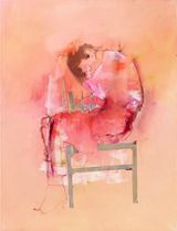 Hallo Excentrico by Robert Muntean contemporary artwork painting