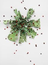 Liquen viridian Viridian Lichen by Leo Battistelli contemporary artwork sculpture