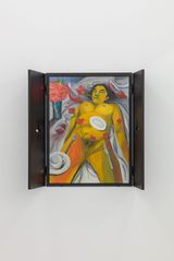 Fine dining by Pia Camil contemporary artwork painting