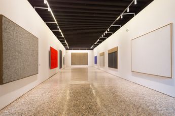 Contemporary art exhibition The Collateral Event of the 56th International Art Exhibition - la Biennale di Venezia Dansaekhwa at Kukje Gallery Seoul South Korea