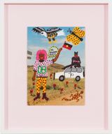 Kaylene Making Movie by Kaylene Whiskey contemporary artwork painting works on paper