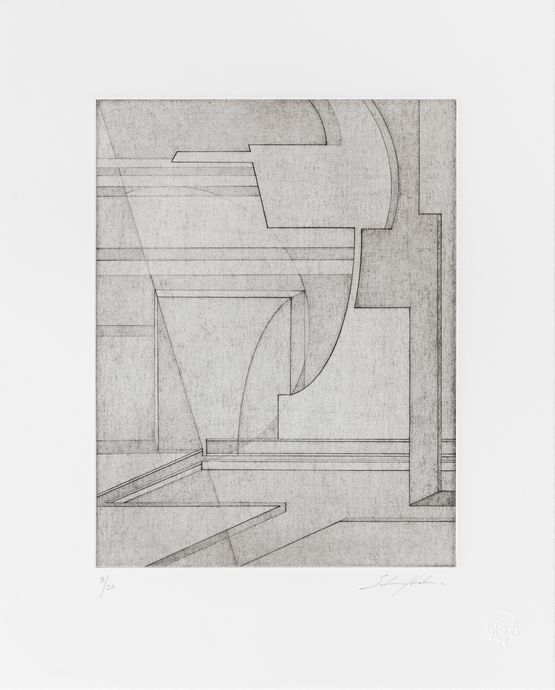 Studies from a Sculpture Garden 2 by Seher Shah contemporary artwork Print
